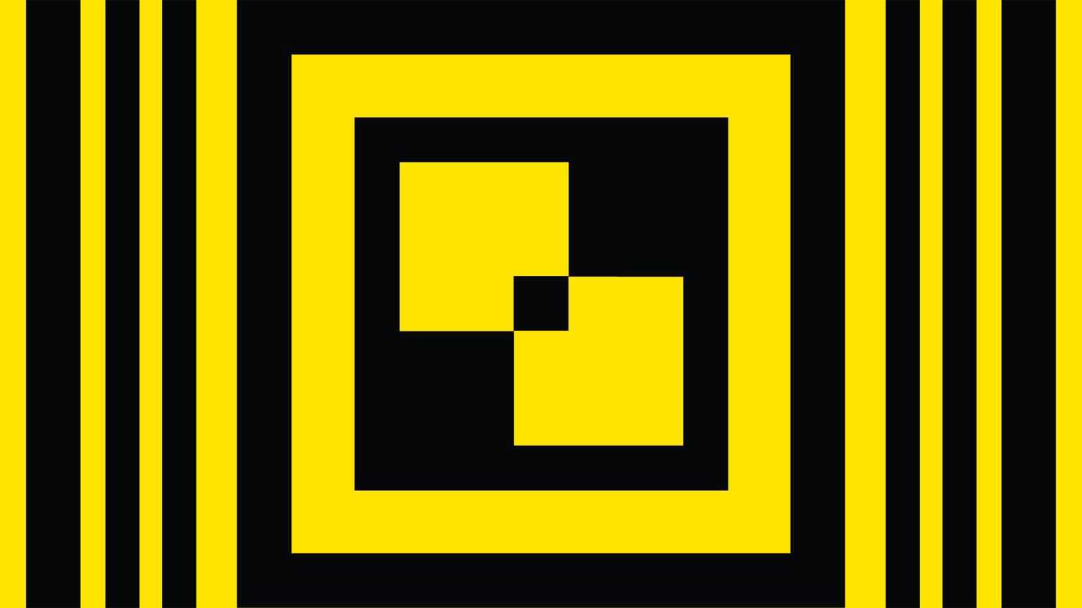 Square Logo Icon, Two squares overlapping